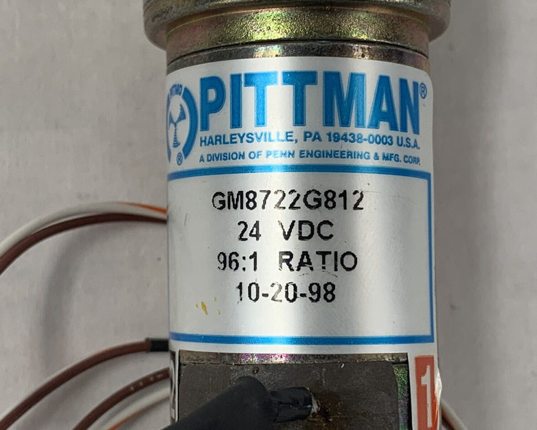 Pittman GM8722G812 96:1 Ratio 24VDC