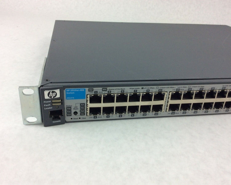 HP ProCurve J9147A 2910al-48G 48 Port Gigabit Ethernet Switch
