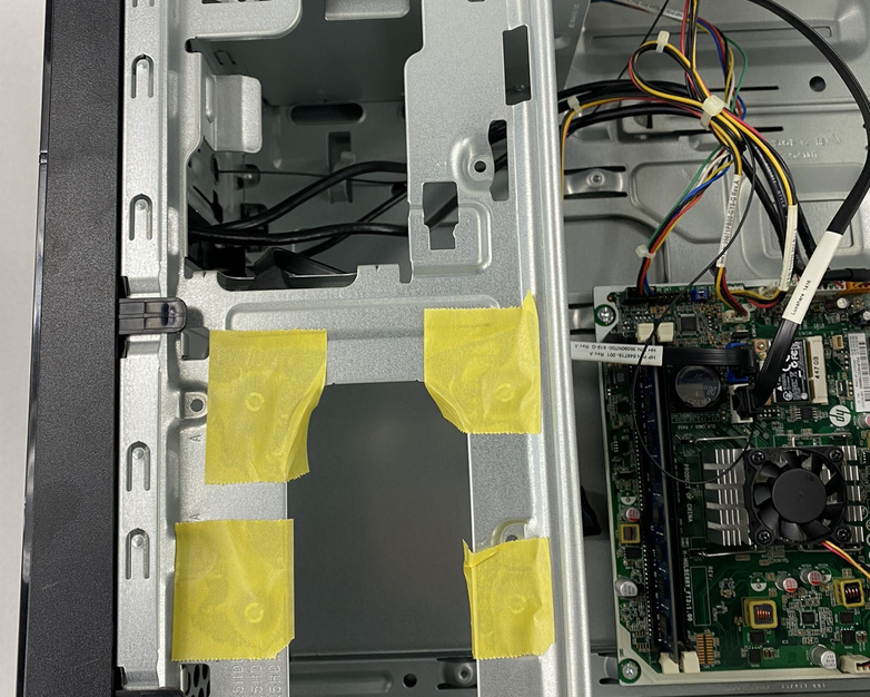 HP 110-217C MT AMD A4-5000 1.50GHz 4GB RAM No HDD No OS No Power Supply