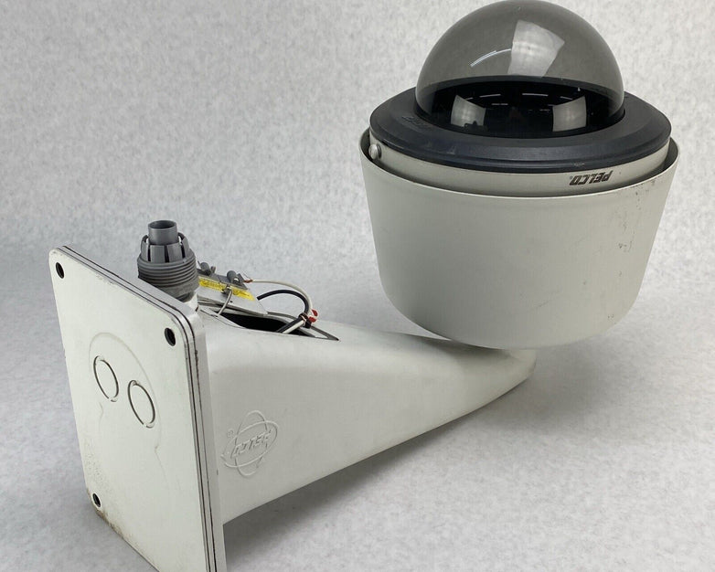 Pelco DF5-PG-E0 Pendant Smoky Tinted Camera Dome No Camera w/ Mount & Components