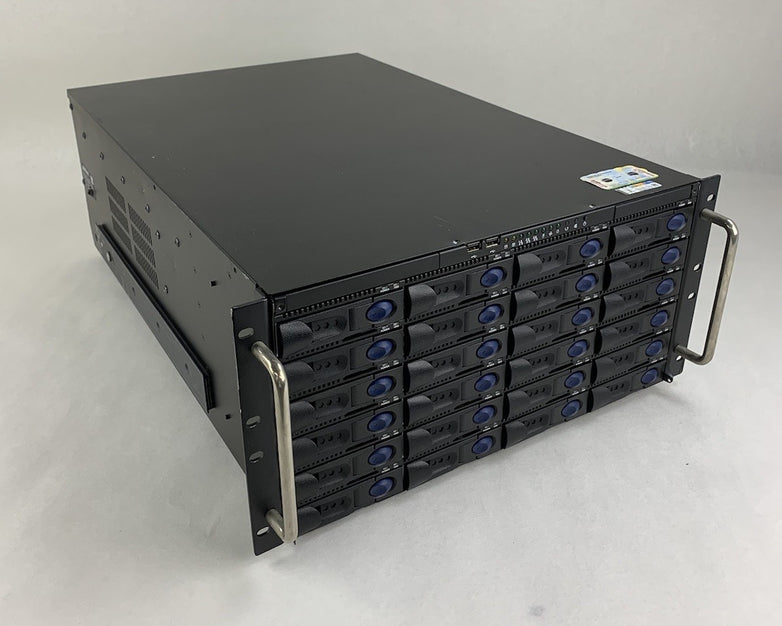 Facilis Terrablock TB-24D 24-Bay Server Chassis w/ Caddies No Boards, PSU or HDD