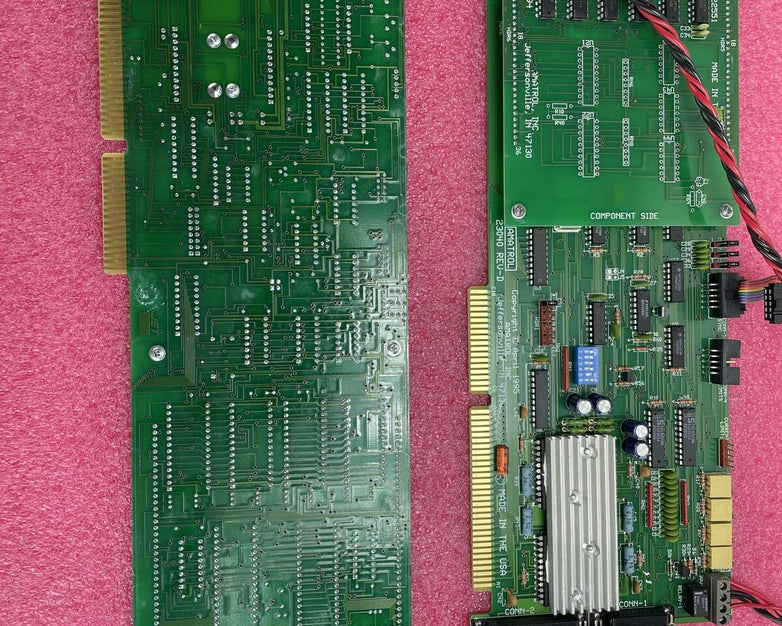 Lot Of 2 PCB 22551 23040 REV D Controller Card