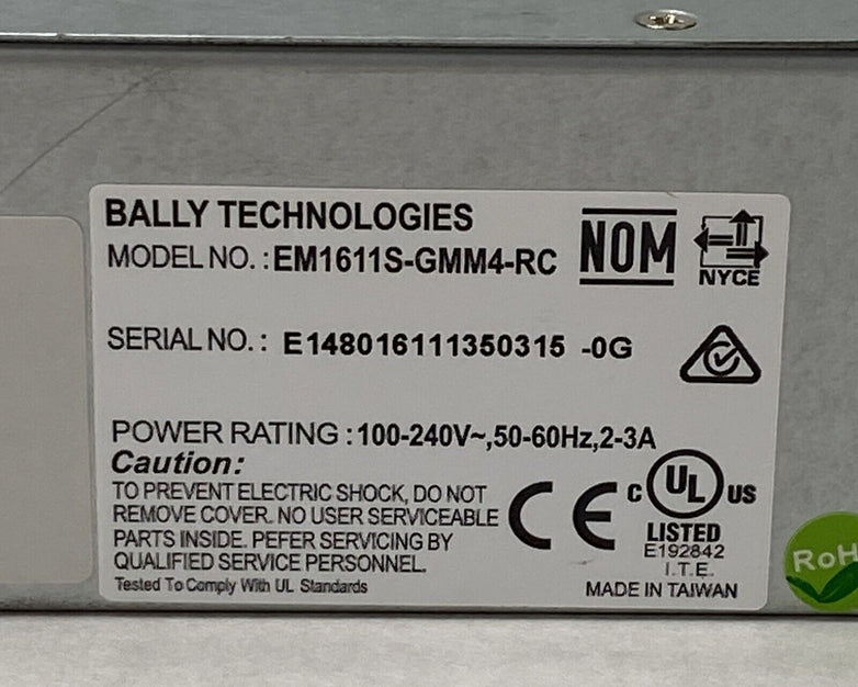 Bally EM1611S-GMM4-RC AMD-GX3 GEODE 500MHz 256MB No HDD No OS