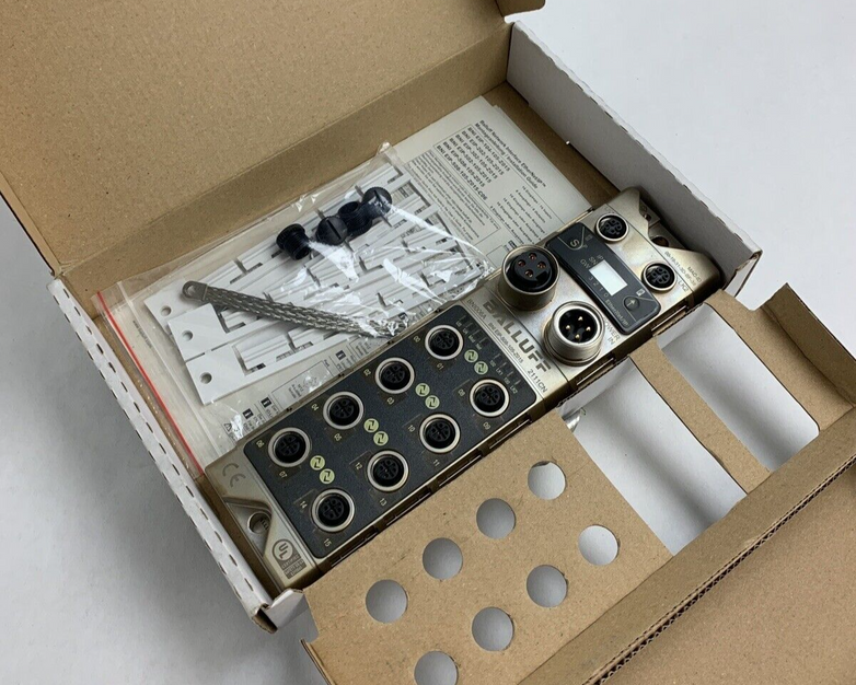 Balluff BN1006A Distribution Box 8-In/8-Out M12 Ports BNI EIP-50 Untested
