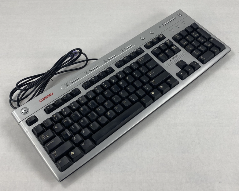 Compaq KB-0311 5187-5023 PS/2 Multimedia Keyboard Tested