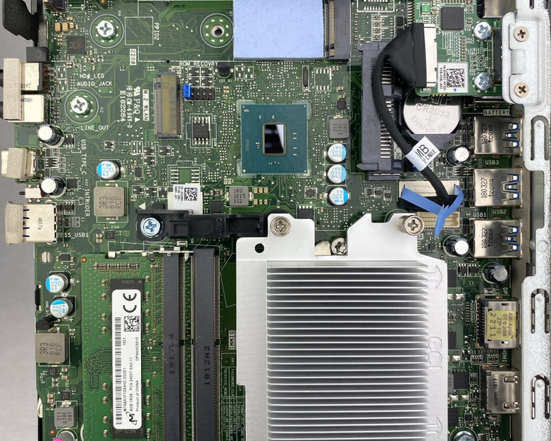 Dell Optiplex 7050 Micro Intel Quad Core i5-7500T 2.70GHz 1x8GB RAM No AC HDD OS