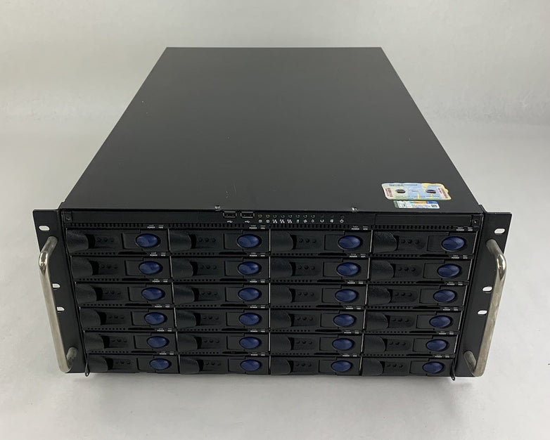 Facilis Terrablock TB-24D 24-Bay Server Chassis w/ Caddies No Boards, PSU or HDD