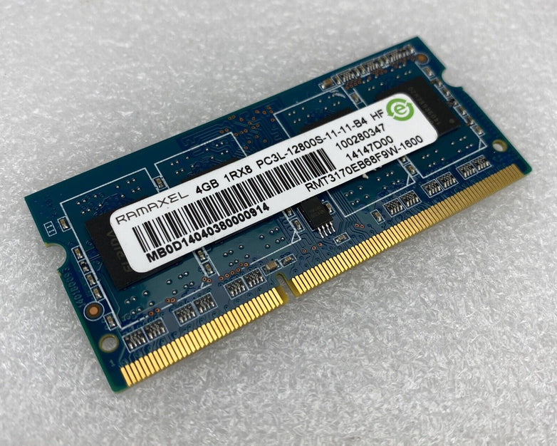 4X4GB Ramaxel RMT3170EB68F9W-1600 PC3-12800 DDR3 1600MHz Laptop Memory RAM