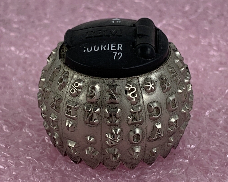 IBM Selectric II Element Typeball Courier 72 Pitch