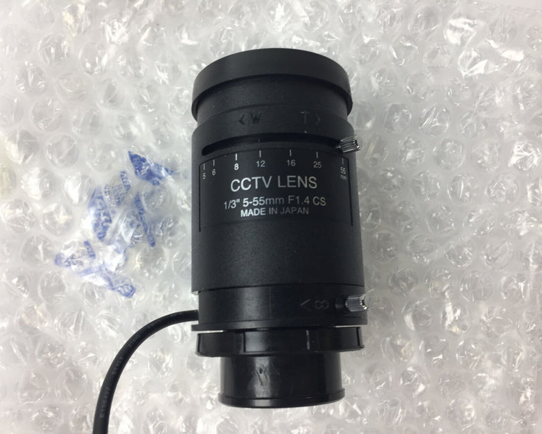 NAV CCTV Lens NAV5-55DC 1/3" 5-55MM F1.4 CS DC-Iris Automatic Iris