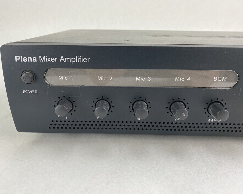 Bosch PLE-1ME120-US Plena 120 Watt 4-Channel Mixer Amplifier Tested