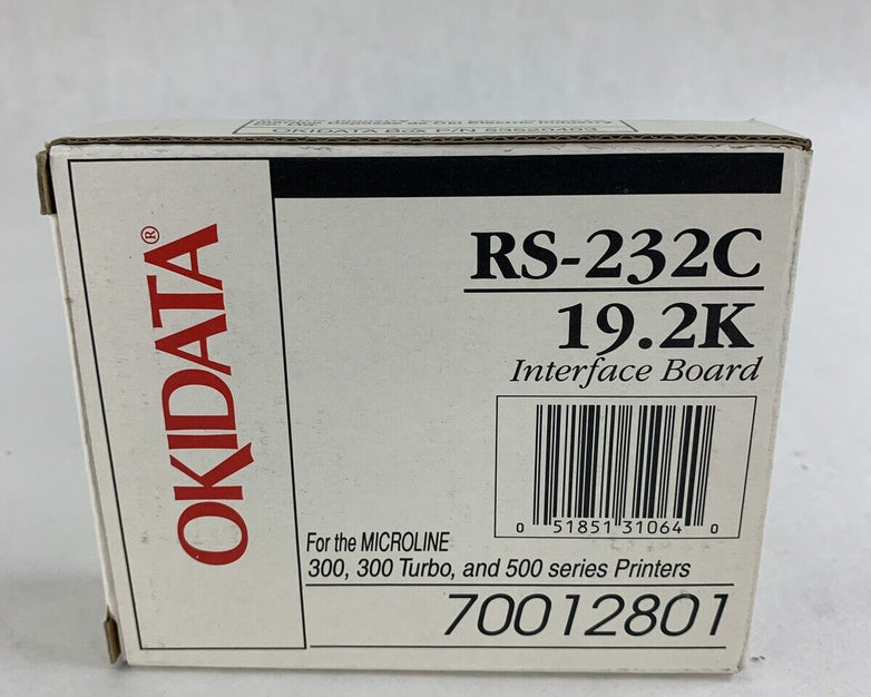 New Box Opened Okidata RS-232C SERIAL 19.2K Interface Board Card