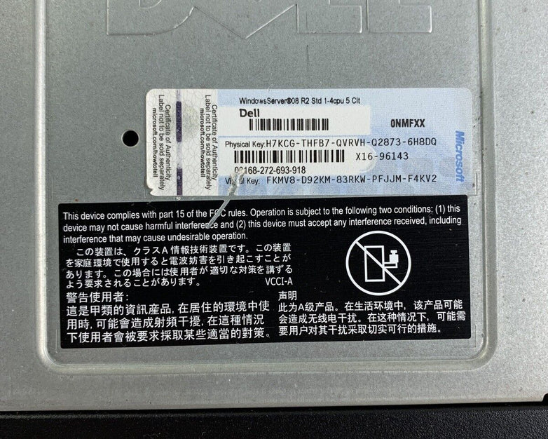 Dell PowerEdge R515 Server 1x AMD Opteron 4122 2.2 GHz 32 GB RAM No HDD No OS