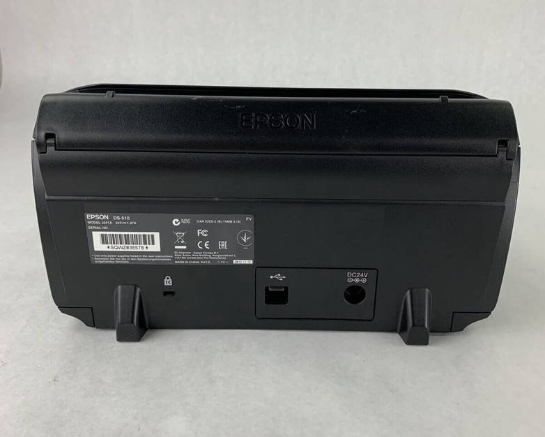 Epson Workforce DS-510 Color Document Duplex Scanner Tested For Parts No PS