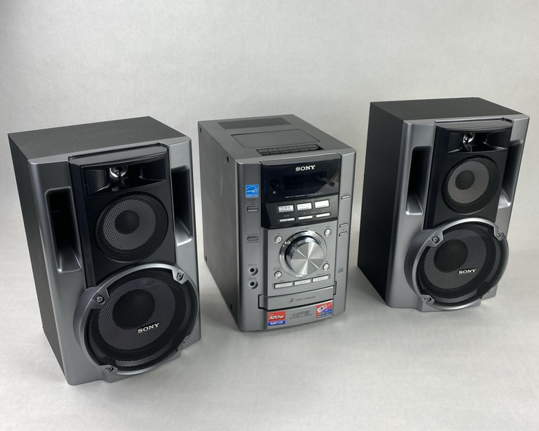 Sony HCD-EC70 Compact Disc Deck Receiver w/ Speakers - Parts or Repair