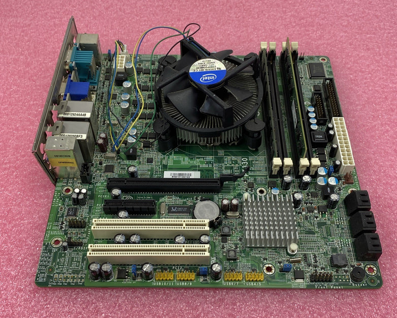 DFI PT330 Motherboard Intel Core i5-660 3.3GHz 4GB RAM w/ Shield