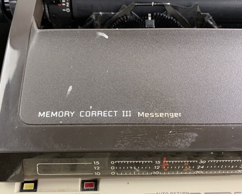 Vintage Smith Corona Memory Correct III Typewriter Types Slowly Parts and Repair