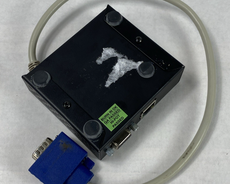 NTI Xtendex V-300 CAT5 VGA Video Extender Local Unit No Power Supply