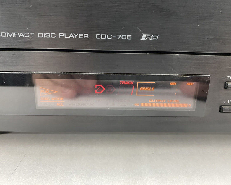 Yamaha CDC-705 Compact Disk Player 5 Disc Changer - Parts or Repair