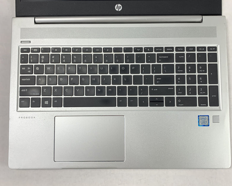 HP EliteBook 450 G6 15.6" Laptop i5-8265U 1.6 GHz 8 GB Ram No OS No HDD No AC