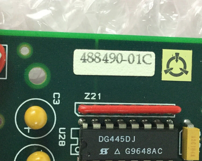 MTS TestStar II Valve Driver 490.14B 488490-01C D488489-01 B Card
