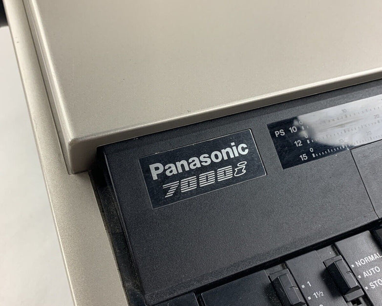 Panasonic KX-E7000 Electric Typewriter Tested No Ribbon Vintage