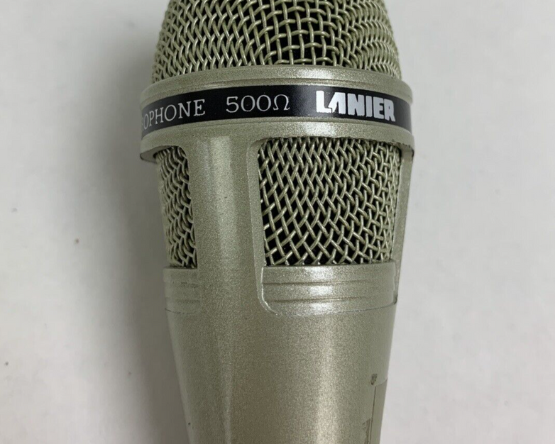Lanier LCR-4D Dual Record Cassette Transcriber Hard Case w/ 4x Mics + Cords