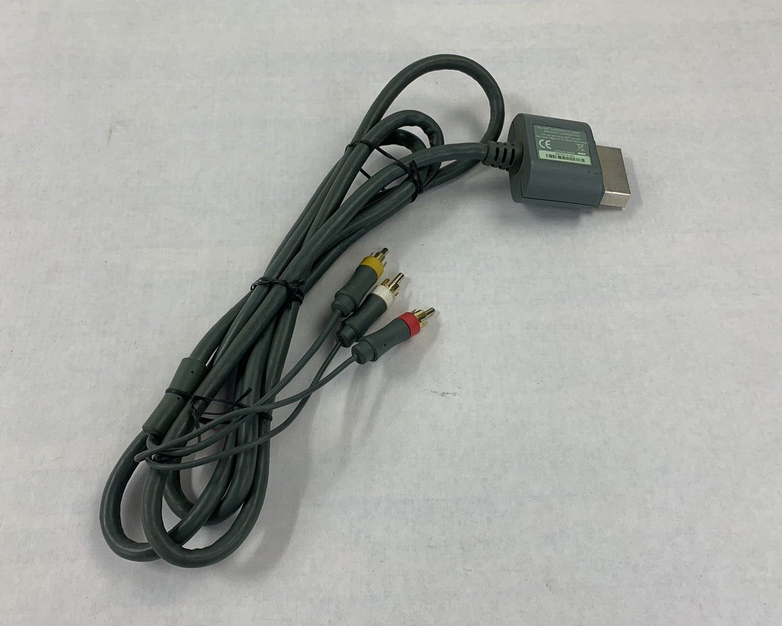 Microsoft XBOX 360 S Slim Composite AV Audio Video Cable