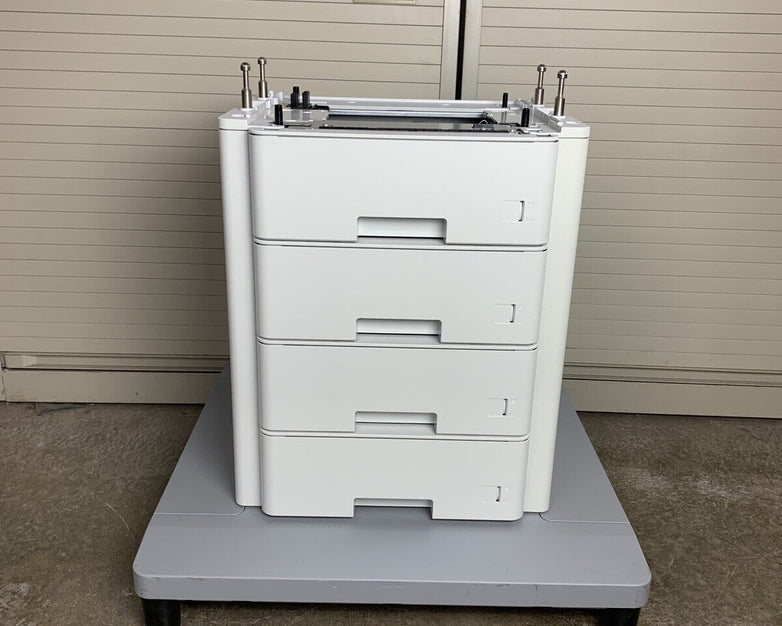 Brother TT-4000 Tower Tray Stabilizer w/Wheels and x4 Trays 520 Page Untested