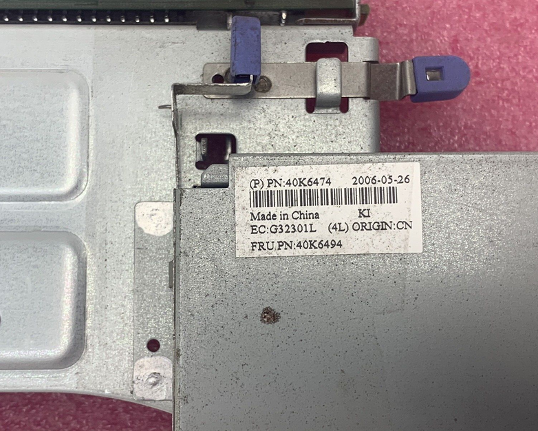 IBM 40K6494 X Series Media Cage With Operator Panel