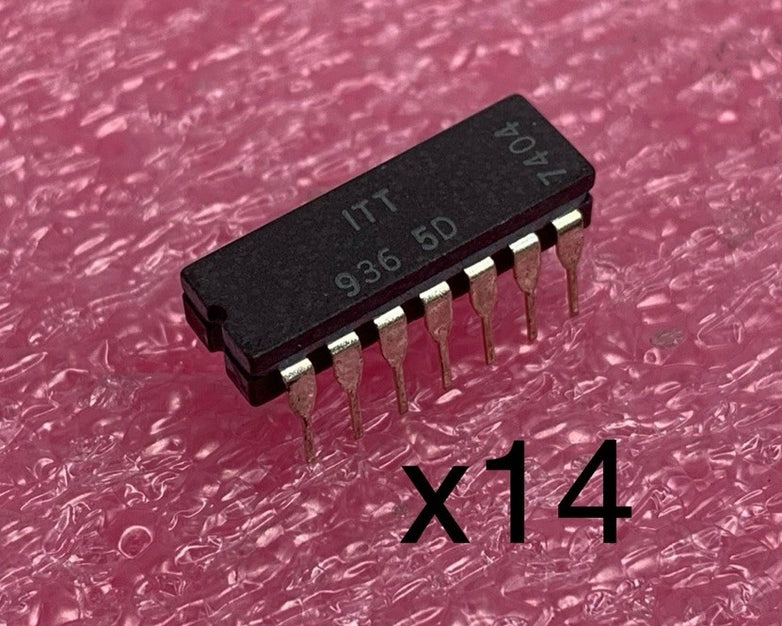ITT 936 5D Integrated Circuit Transistor (Lot of 14)