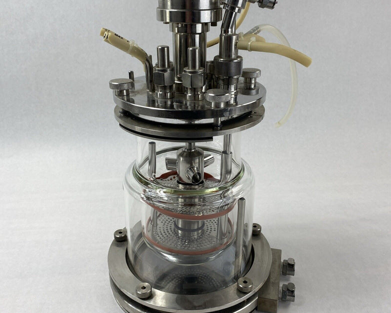 New Brunswick Scientific C842 Glass Jacketed Vessel Bioreactor