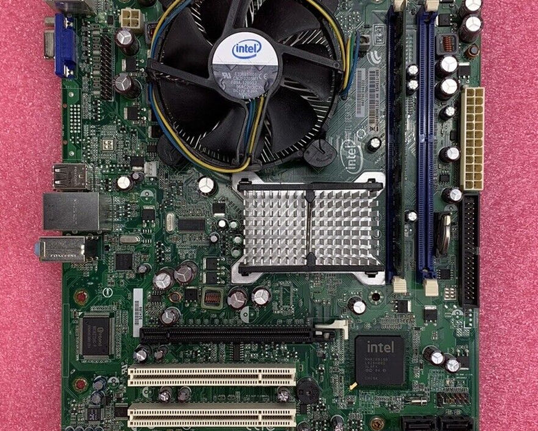 Intel PG41RQ Motherboard Intel Celeron E3300 2.5GHz 2GB RAM w/Shield