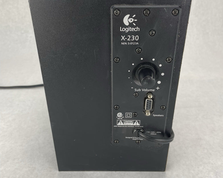Logitech X-230 S0123A Subwoofer Unit Untested