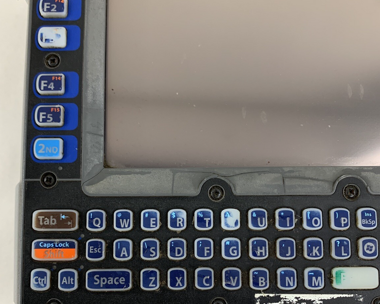 Honeywell Thor VM1C Mount Computer Atom 2530 Worn Keys W/Dock No OS No Flash