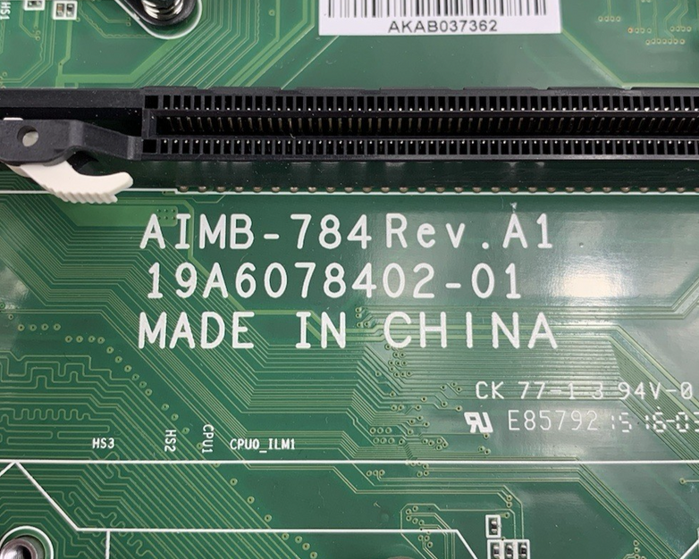 Advantech AIMB-784 Motherboard Intel Core i5-4570 3.2GHz 4GB RAM No Shield