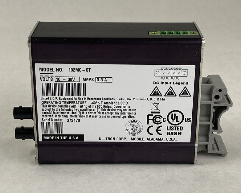 N-tron 102MC-ST Unmanaged Media Converter