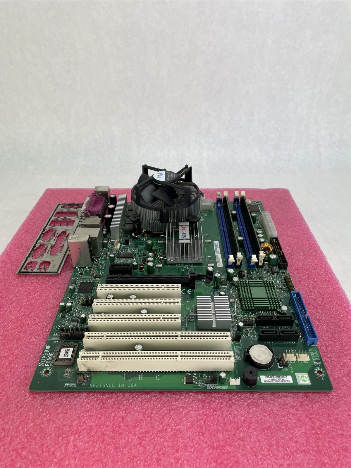 SuperMicro PDSG4 Motherboard Intel Pentium D 3.4GHz 2GB RAM w/Shield