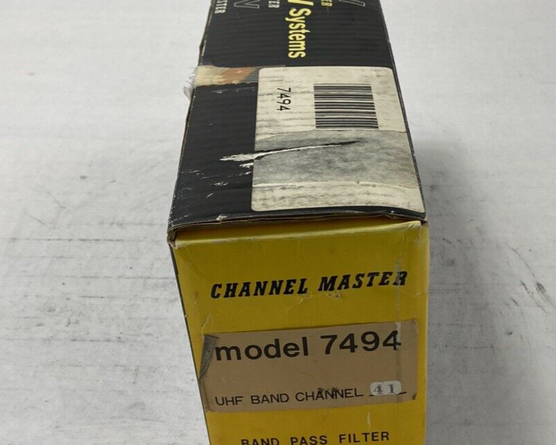 Channel Master MATV Systems Model 7494 Band Pass Filter UHF Band Channel 41
