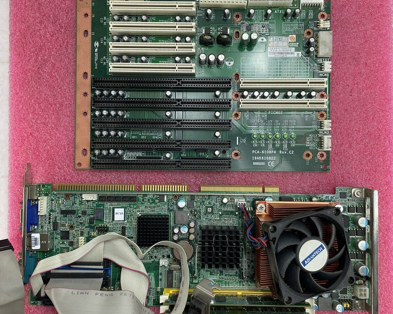 Advantech IPC-6608 BP-100XE Intel Core 2 Duo E7400 2.8GHz 3.25GB RAM