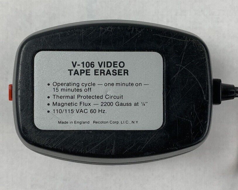 Orecoton Wired Video Tape Eraser V-106 - Black