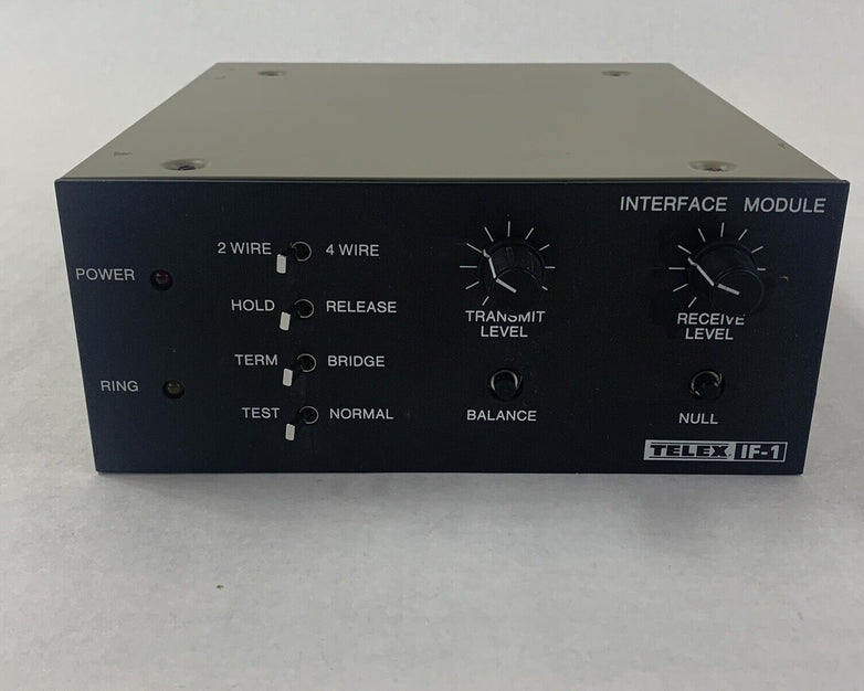 Telex Model IF-1 Interface Unit Module, No Power Cord