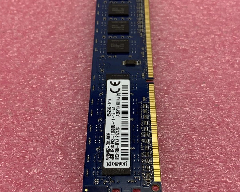 Kingston 16GB (4x4GB) 1rx8 PC3-12800U-11-12-A1 RAM