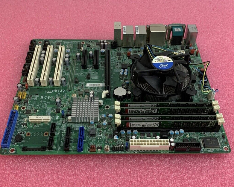 DFI MB630 Motherboard Intel Core i5-3570 3.4GHz 16GB RAM No Shield