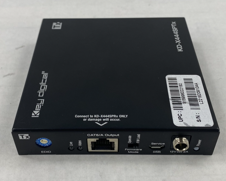 Key Digital KD-X444SP 4K 18G HDMI over 50m CAT5e/6 Extender Set Power Tested