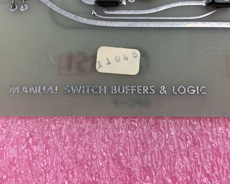 MSI Manual Switch Buffers & Logic 11048 Assy No 24866 DPC-P Card