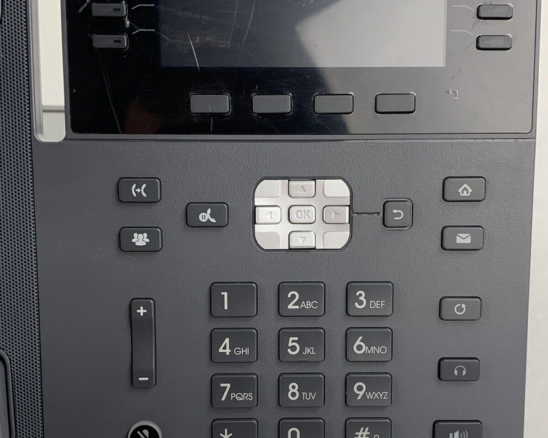 Fortinet FortiFone 480 FON-480 High end IP Phone W/ Handset and Stand Reset