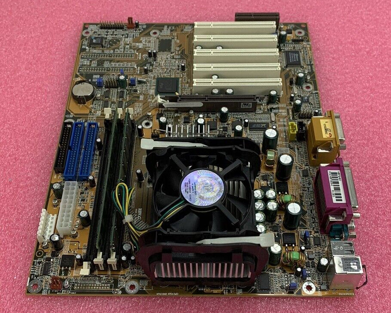 DFI NB72-SC Motherboard Intel Pentium 4 1.6GHz 384MB RAM w/Shield