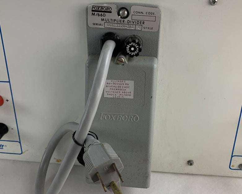 Lab-Volt 3606-30 Industrial Multiplier Divider D=AxB/C 120 VAC 60 Hz Untested