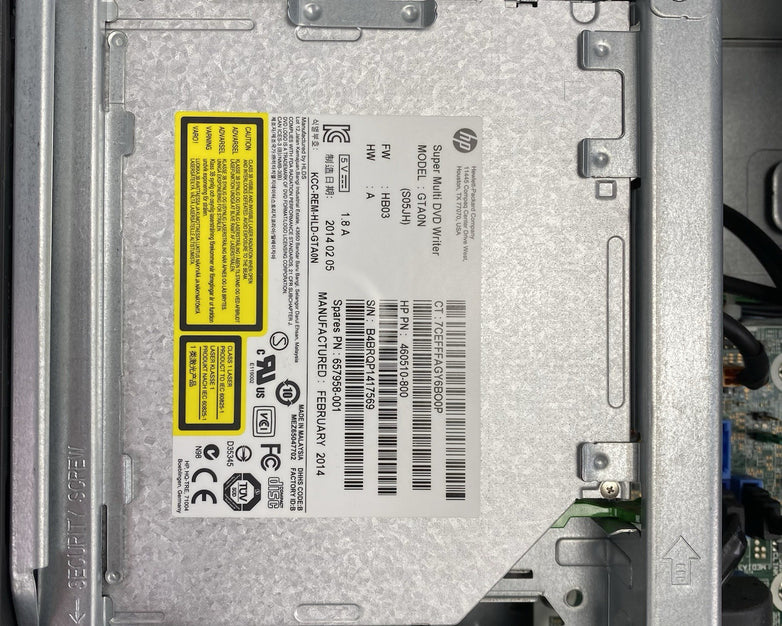 HP ProDesk 600 G1 SFF Intel Core i5-4570 3.20GHz 8GB RAM No HDD No OS